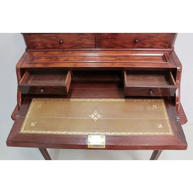 Brown Ladies Desk in Mahogany, 19th Century For Sale - Image 8 of 18