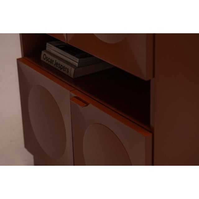 Brutalist Brutalist Cabinet in the style of De Coene, 1970s For Sale - Image 3 of 16