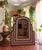 Mid-Century Modern Hollywood Regency Tropical Mirror in Pencil Reed Bamboo attributed to Vivai Del Sud, Italy, 1970s For Sale - Image 3 of 17