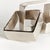 This cast aluminum objet is a modern take on the oversized chain link trend. The straight edges and square forms are a...