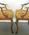 Vintage Egyptian Revival Armchairs With Swan Backs and Hoof Feet- a Pair For Sale - Image 9 of 12