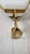 Vintage Wall Lights in Brass and Hexagonal Glass, Set of 2, in Very Good conditions. Designed 1950 to 1959 I have official...