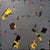 Winifred Booth “Into the Vortex” Contemporary Yellow, Pink, and Grey Abstract Painting, 2024 For Sale