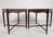 C. 1940s Regency Leather and Mahogany End Tables - A Pair For Sale - Image 9 of 12