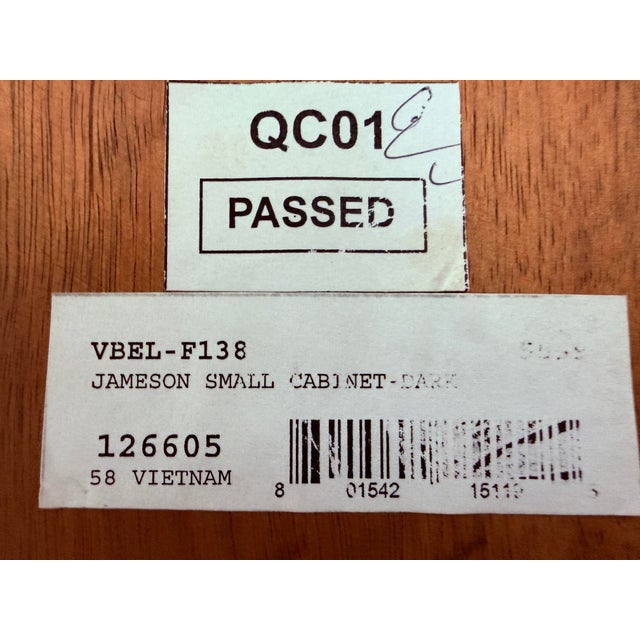 2010s Jameson Small Cabinet With Interior Lights For Sale - Image 5 of 12