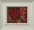 Ameryllis Study 2 - Miniature Abstract Floral Canvas Art by Contemporary Artist 2005 For Sale