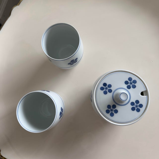 Bring timeless mid-century modern Japanese design to your daily tea rituals with this 3-piece fine porcelain "Tea for Two"...