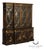 Karges Chinoiserie Decorated Breakfront China Display Cabinet For Sale