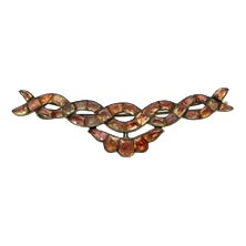 Hair Clip in Silver with Minas Novas Design For Sale