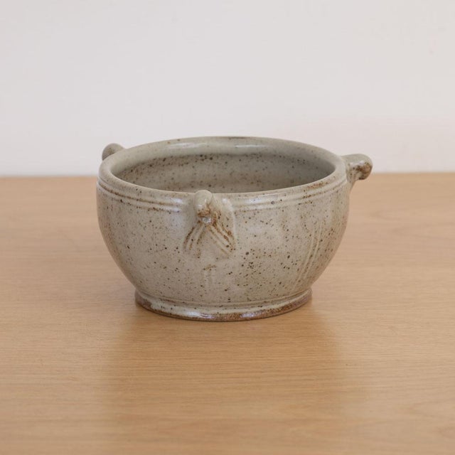 Ceramic 1960s French Stoneware Bowl For Sale - Image 7 of 10