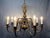 Gold Antique Flemish 8-Branch Chandelier For Sale - Image 8 of 8