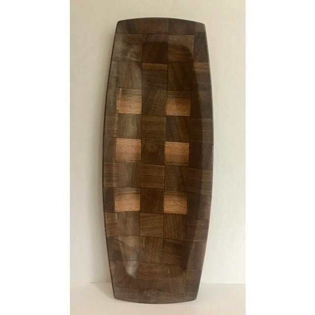 Vintage Weavewood Surfboard Shaped Long Bowls - Set of 8 For Sale In Los Angeles - Image 6 of 8