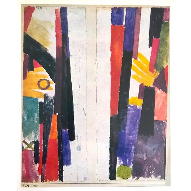 Paul Klee Vintage 1967 Modernist Lithograph Print " Anatomy of Aphrodite " 1915 For Sale - Image 13 of 13