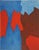 Serge Poliakoff, Composition bleue et rouge, Lithograph For Sale
