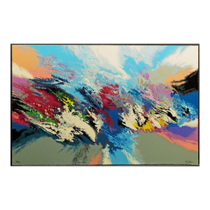 Robert Katona "Sea World" Hand Signed & Numbered Serigraph Seascape Dolphins