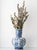 Delftware Floor Vase in Blue and White Chinoiserie by Plateelbakkerij Ram Arnhem, 1940s For Sale - Image 14 of 14