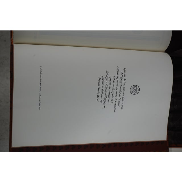 Diderot & D’ALEMBERT Set of Italian Leather Bound Encyclopedia For Sale - Image 12 of 18