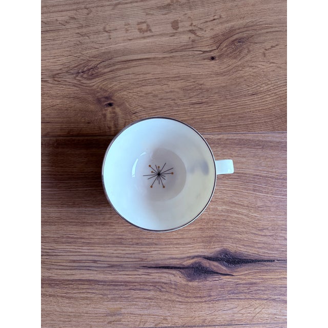 1960s Syracuse China "Evening Star" Space Age Plateware - 30 Piece For Sale - Image 9 of 10