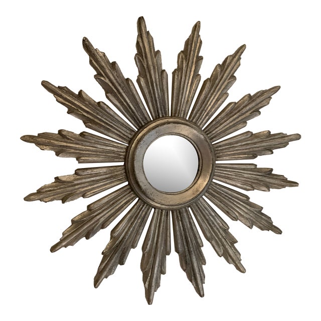 Mid 19th Century Sunburst Mirror For Sale