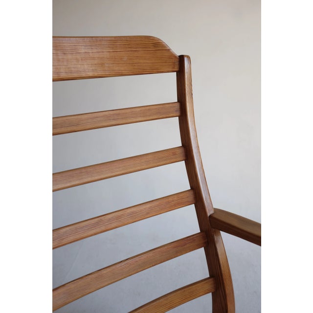 1950s Pair of Mabulator High Back Chairs by Carl Malmsten For Sale - Image 10 of 12