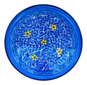 Vintage Handpainted Pottery Bowl