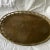 Mid-Century Modern 1970's Brass Oval Bamboo Style Tray For Sale - Image 3 of 9