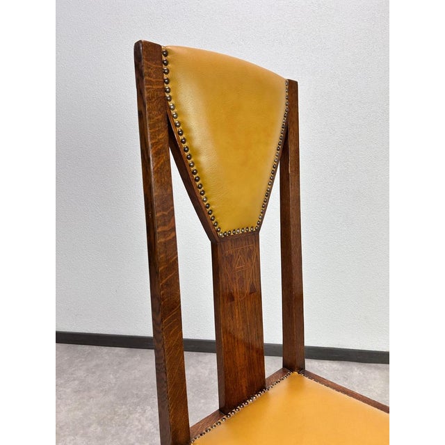Antique Dining Room Chairs by Joseph María Olbrich, 1890s, Set of 10 For Sale - Image 6 of 17