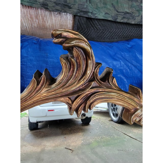 Mid 20th Century French Rococo Style Double Oval Frame Mirror For Sale - Image 9 of 12