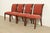 English Smith & Watson Regency Carved Mahogany Dining Chairs, Set of Four For Sale - Image 3 of 13