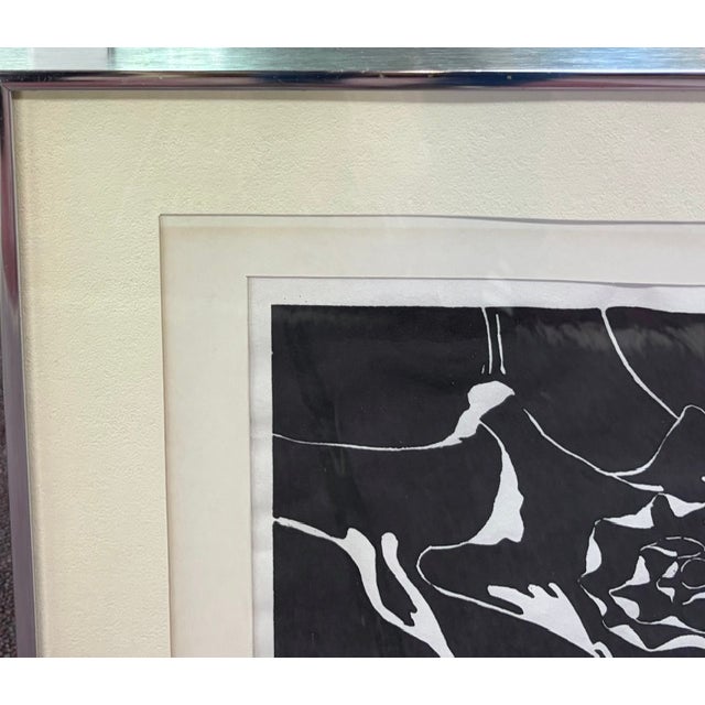 Mid Century Print - Titled " a Kind of Eternity," Signed and Dated For Sale - Image 4 of 9