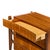 William Hinn Mid Century Walnut Curved Front Lowboy Dresser For Sale In Chicago - Image 6 of 8