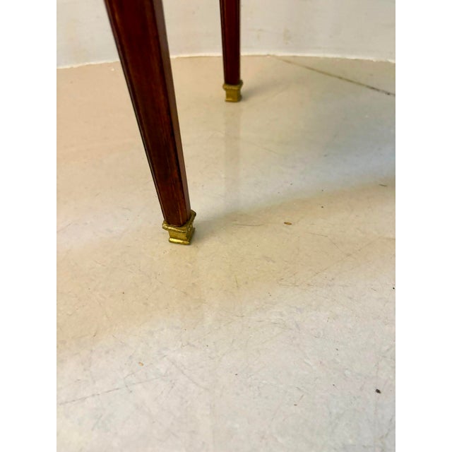 Antique Edwardian Mahogany and Ormolu Mounted Lamp Table, 1900s For Sale - Image 12 of 13