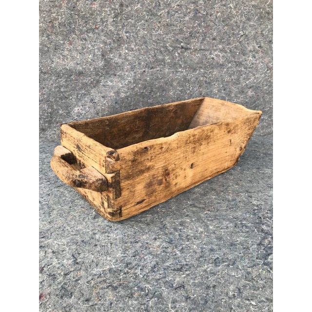 Reduced Late 19th Century Early Primitive Large Hand Hewn Grain, Rice, Feed Farm House Scoop With Single Handle For Sale - Image 13 of 13