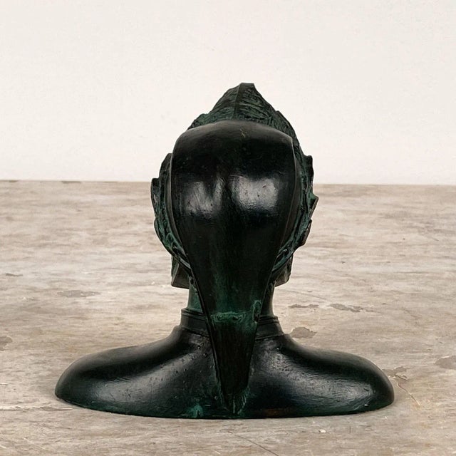 A vintage smaller casting of Dante, circa 1940.