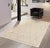Pasargad Home Moroccan Ivory Wool Area Rug- 7' 9" X 9' 9" For Sale - Image 4 of 5