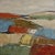 Situated between landscape and abstraction, the composition unfolds through overlapping fields of muted blue, sage green,...