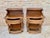 Mid 20th Century Spanish Wood Nightstands, Set of 2 For Sale - Image 18 of 18