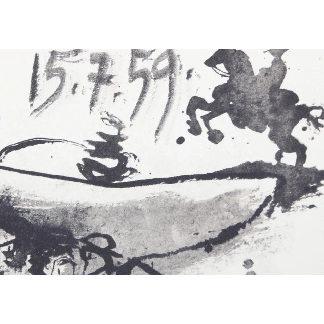 Toros y Toreros 24 Pablo Picasso Year: 1959 Medium: Lithograph Edition: N/A Size: 14.5 x 10.5 in. (36.83 x 26.67 cm)...