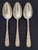 1950s S. Kirk & Son Sterling Silver Repousse Flatware Service for 8 For Sale In Los Angeles - Image 6 of 12