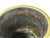 Black Vintage Metal Black Paint Mother of Pearl Double Dragon Art Vase For Sale - Image 8 of 12