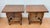 Pair of Spanish Carved Wood Bedside Tables With Floral Drawers, Mid-20th Century For Sale - Image 4 of 9