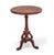 Victorian English Inlaid Burl Walnut Circular Occasional/Side Tripod Table For Sale - Image 3 of 9