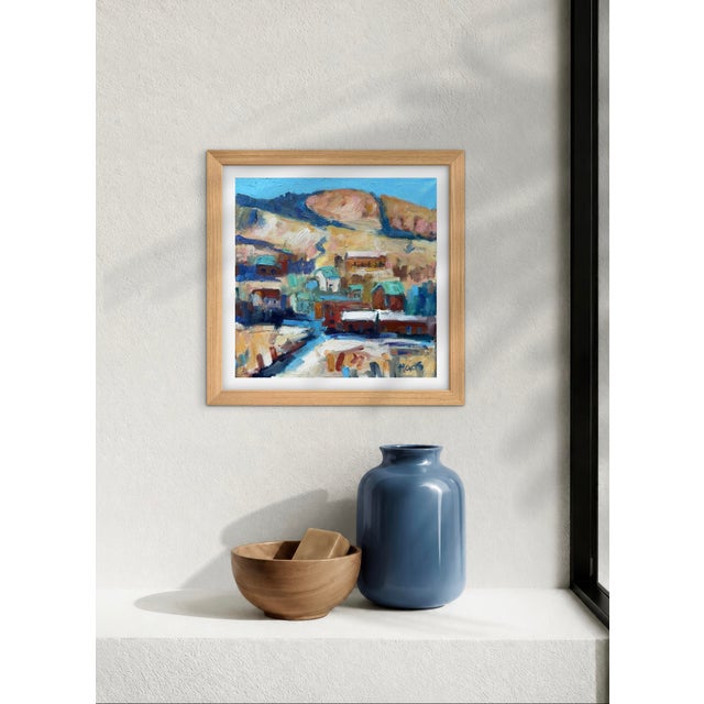 2020s Virginia City Summer - Original Oil Western Landscape For Sale - Image 5 of 10