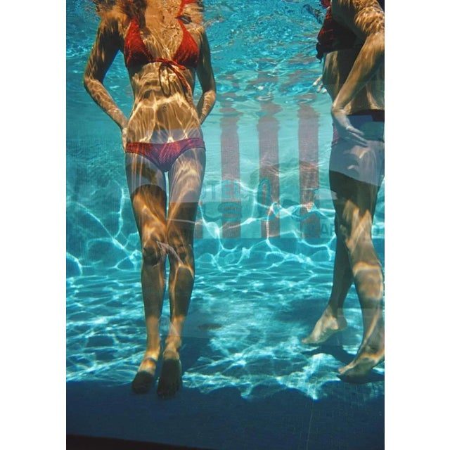 Pool at las brisas' 1972 giant estate stamped limited edition print by slim aarons 'pool at las brisas' by slim aarons...