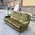 Mid-Century Green Velvet and Wood 3-Seater Sofa, 1960s For Sale - Image 6 of 10