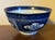 Antique 18th Century Edo Period Japanese Blue & White Porcelain Small Footed Bowl For Sale - Image 11 of 16