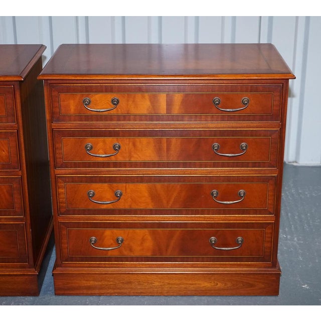 Large Edwardian Style Chest of Drawers by Paul Smith Brighton, Set of 2 For Sale - Image 17 of 18