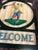 Vintage Wooden Golf Welcome Sign For Sale In Atlanta - Image 6 of 6