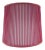 Retro Drum Stick Shade in Solid Pink, 14" For Sale