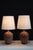 Mid-Century Modern Mid 20th Century French Ceramic Lamps - a Pair For Sale - Image 3 of 9